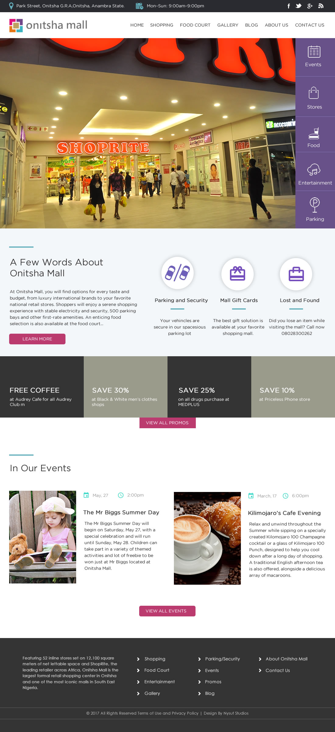 Onitsha Mall Web Design Nigeria Nysut Studios